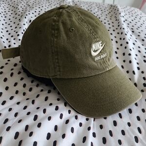 Nike Khaki Green Just Do It Cap